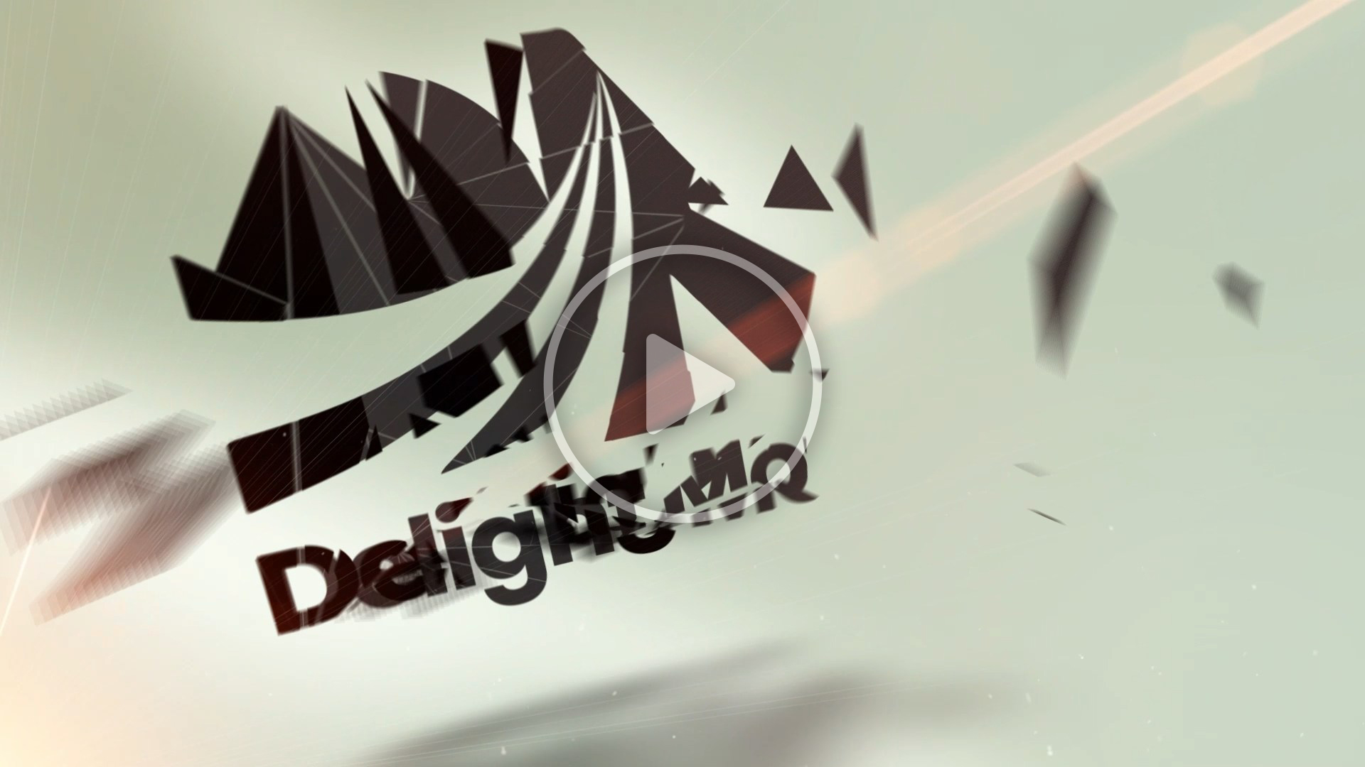 3D Shatter Formation Logo Intro - DM 0012