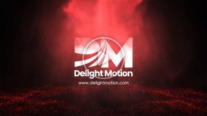 Red Particle Eagle Logo Reveal - DM 0021