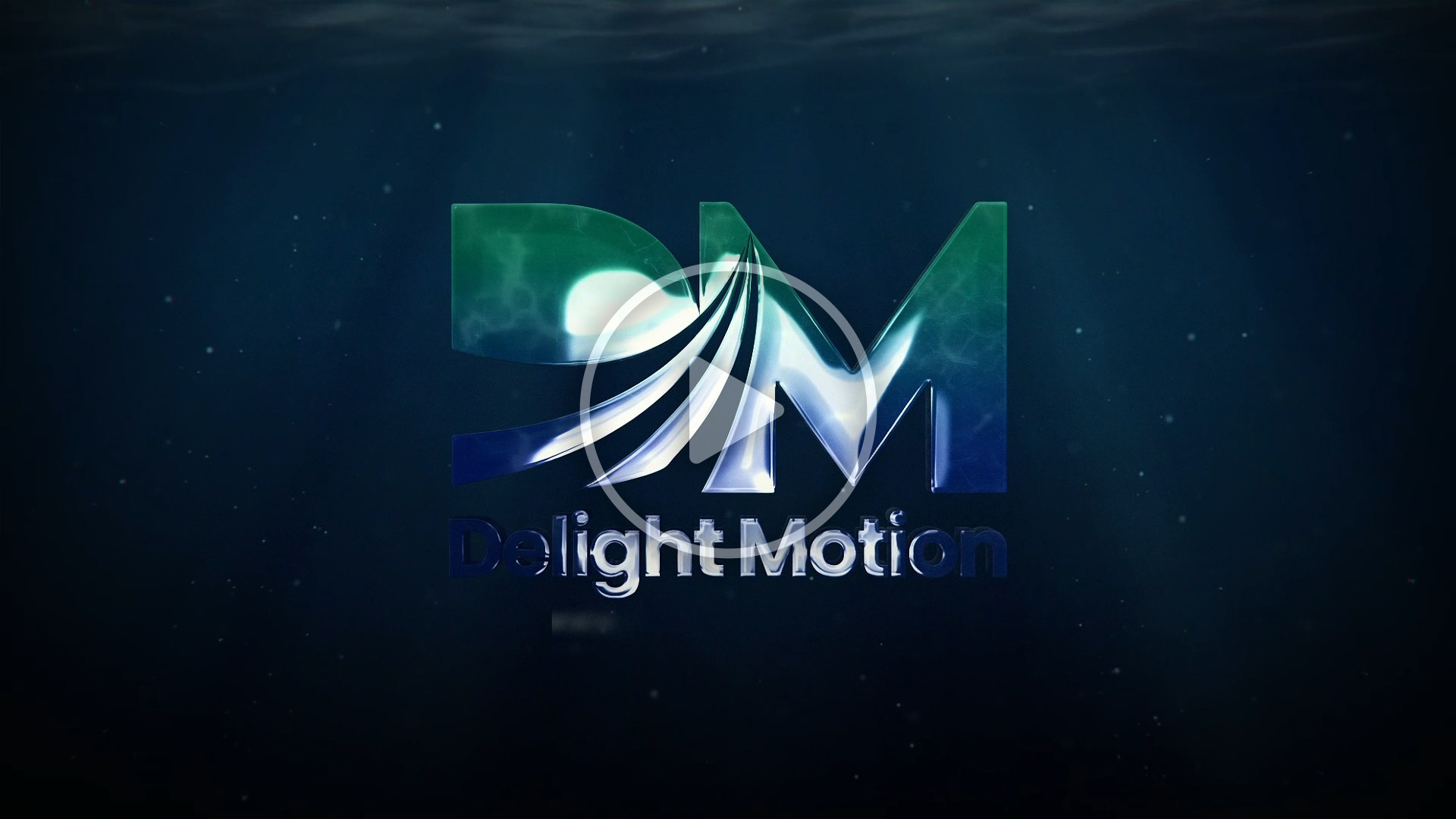 Under Water Splash Logo Intro - DM 0073