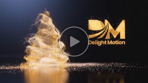 Glittering Particle Tree Intro - DM 0248