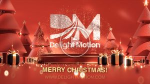 Ruby Red Xmas Logo - DM 0258