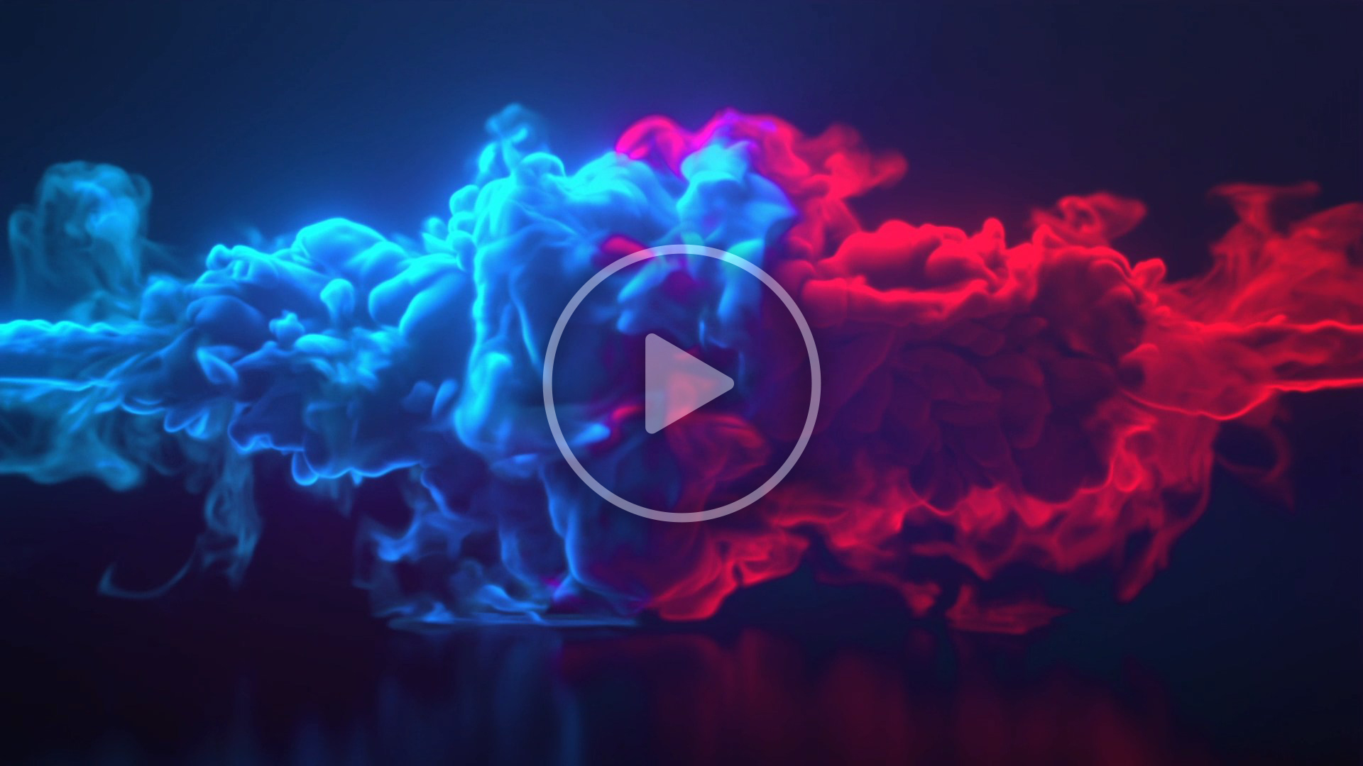 Colorful Smoke & Fire Logo Intro
