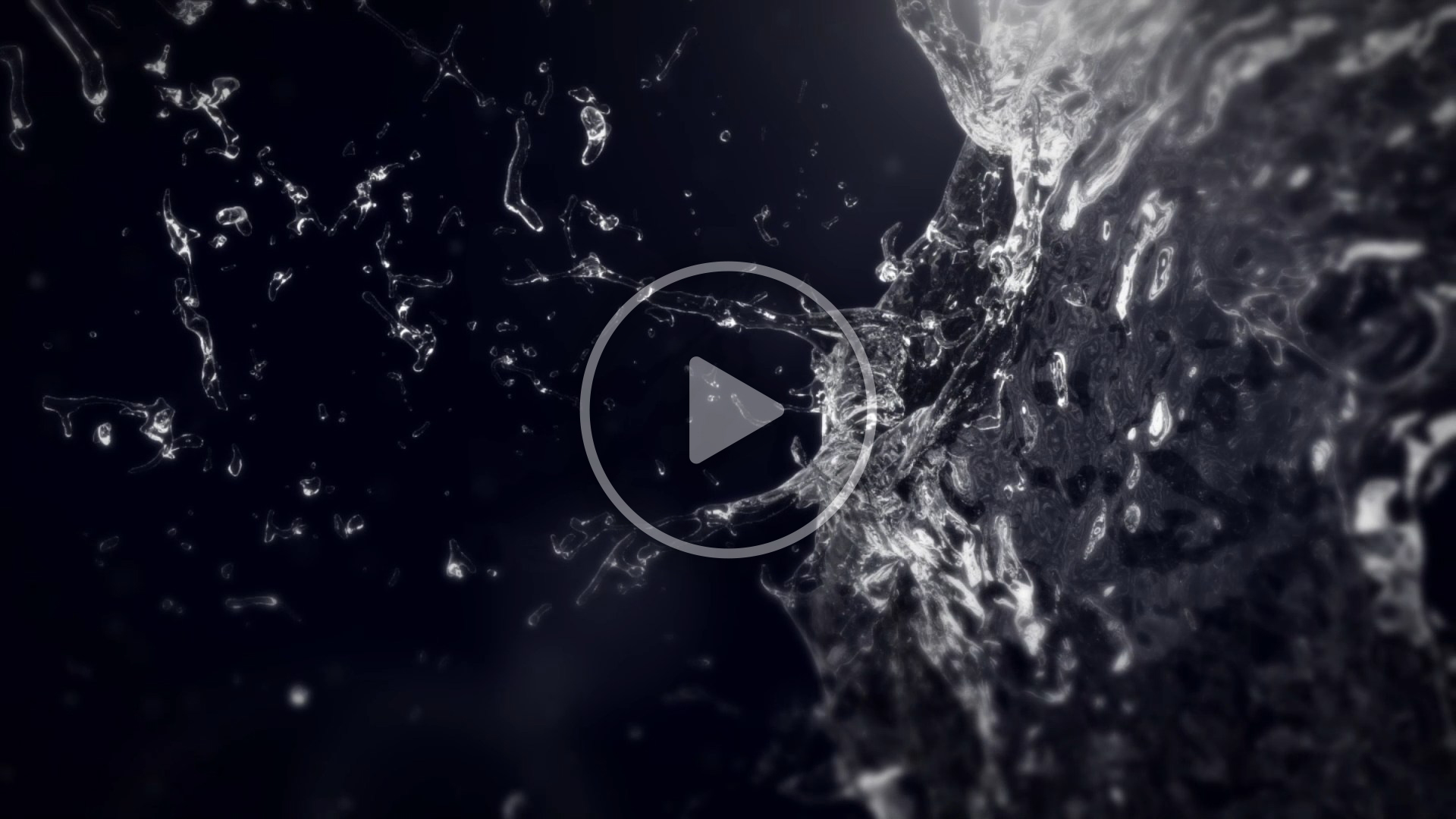 Bursting Liquid Logo Reveal