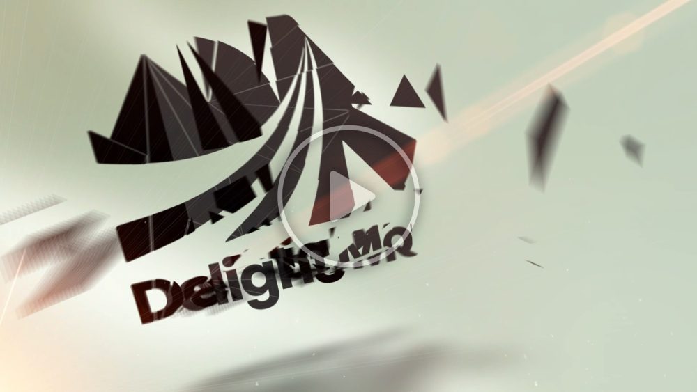 3D Shatter Formation Intro