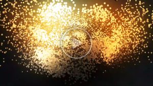 Gold Sparkle Logo Intro
