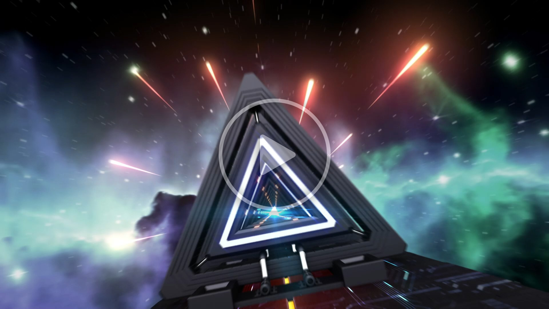 Sci-Fi Tunnel Logo Intro
