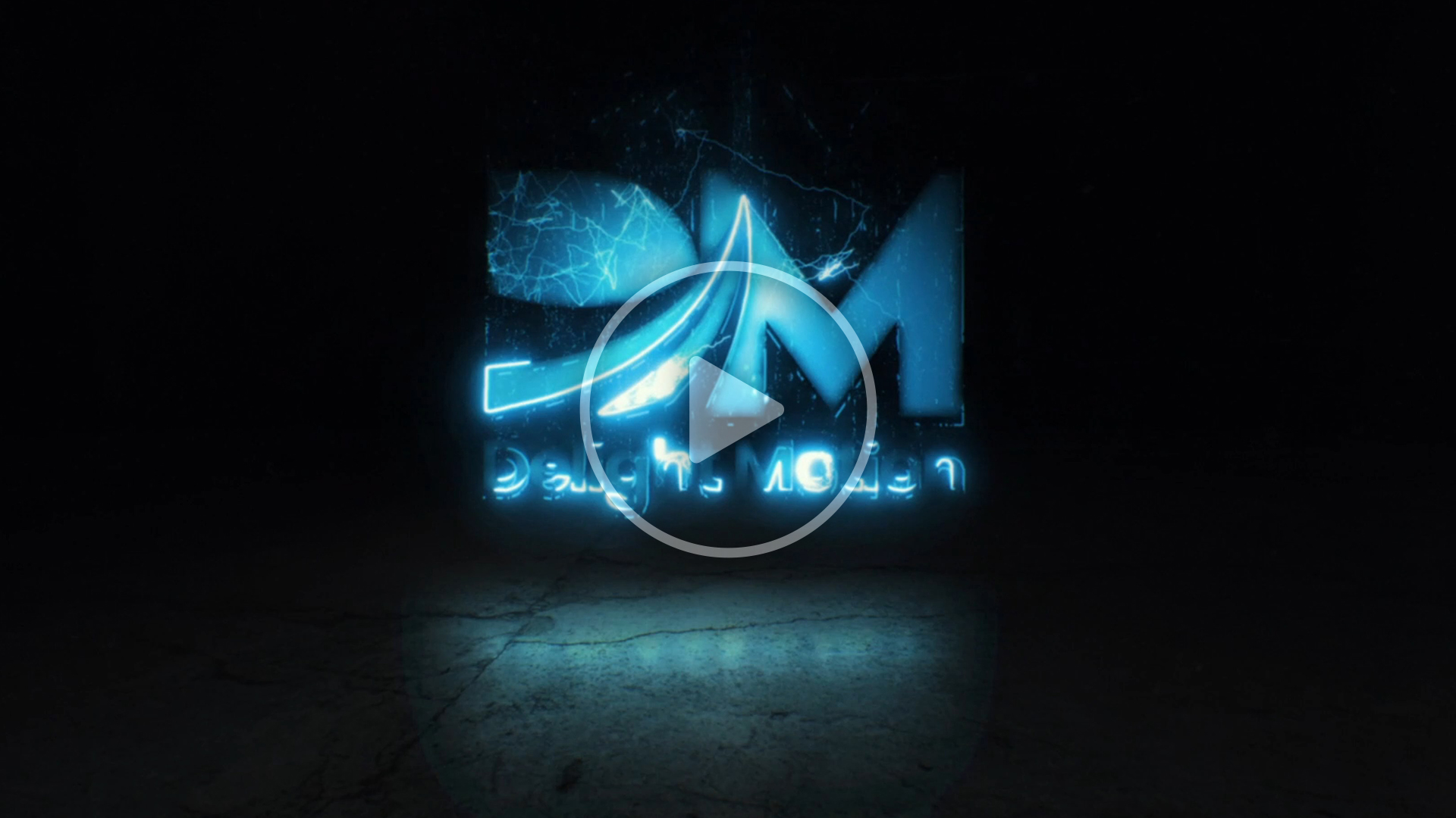 Glitch  Lighting Logo Intro