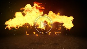 Fire Logo Animation