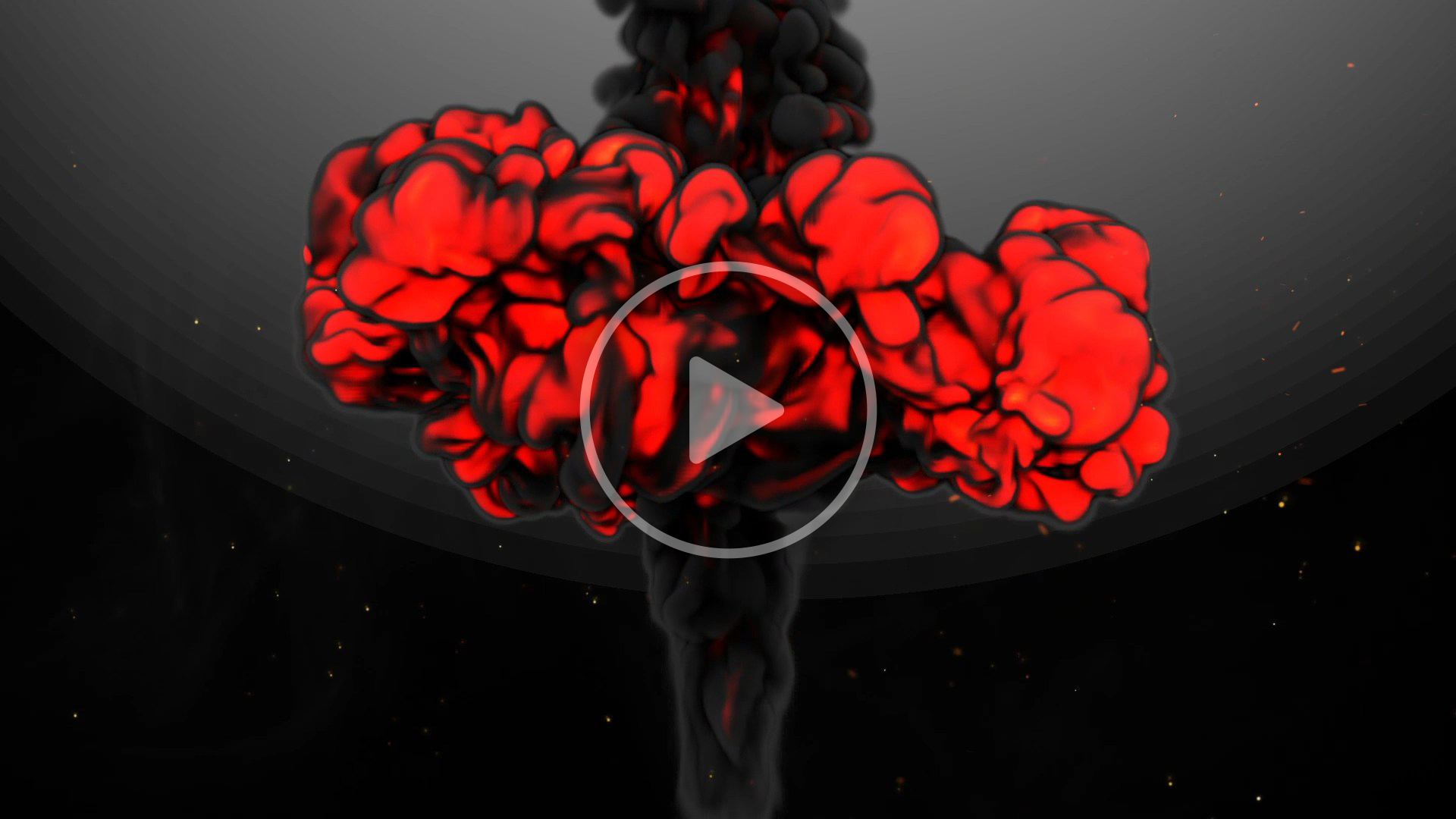 Fire Smoke Collision Logo Intro