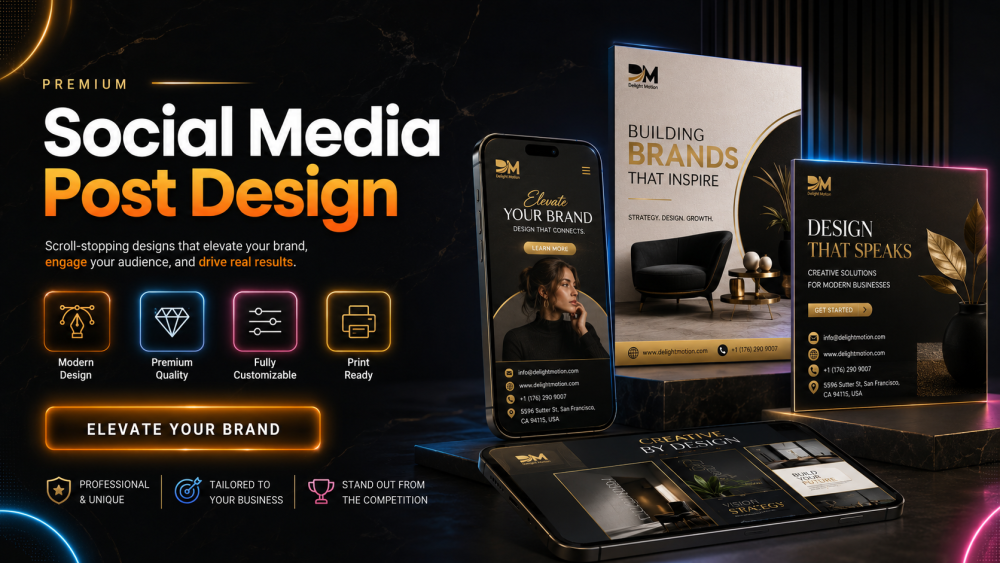 Professional Social Media Post Design