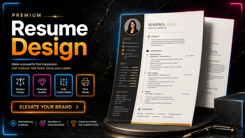 Professional CV / Resume Design