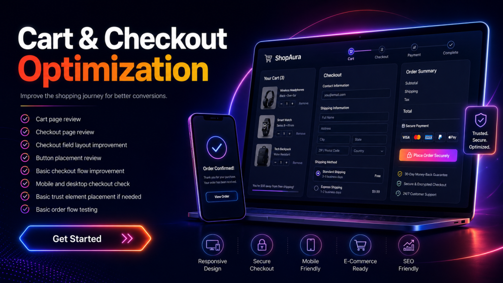Cart & Checkout Optimization