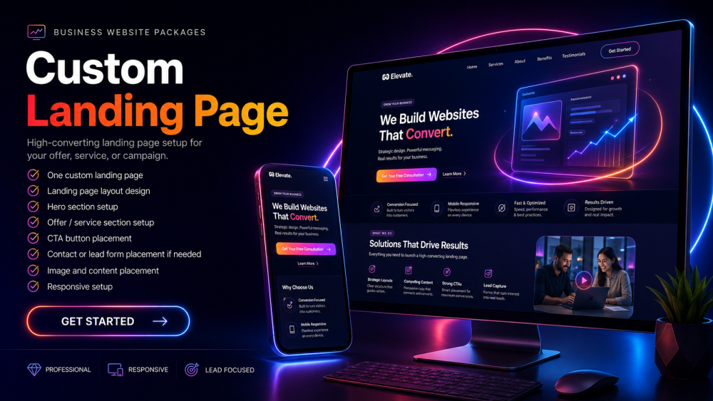 Custom Landing Page