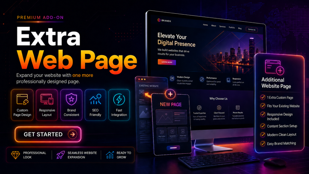 Extra Website Page