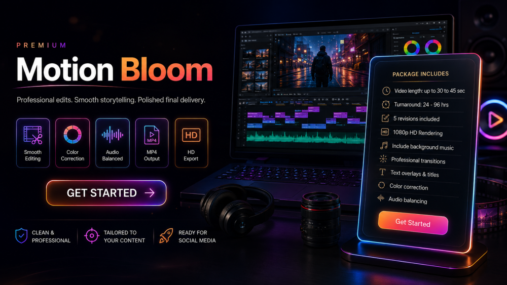 Video Editing - Motion Bloom
