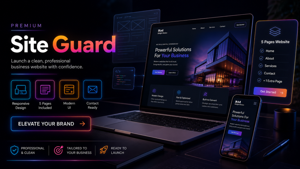 Business Website Design – Site Guard