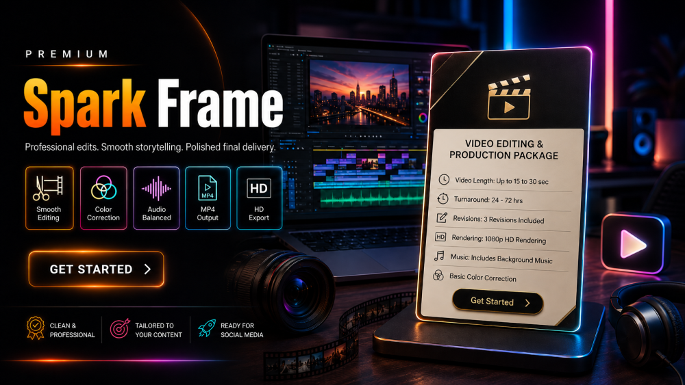 Video Editing - Spark Frame