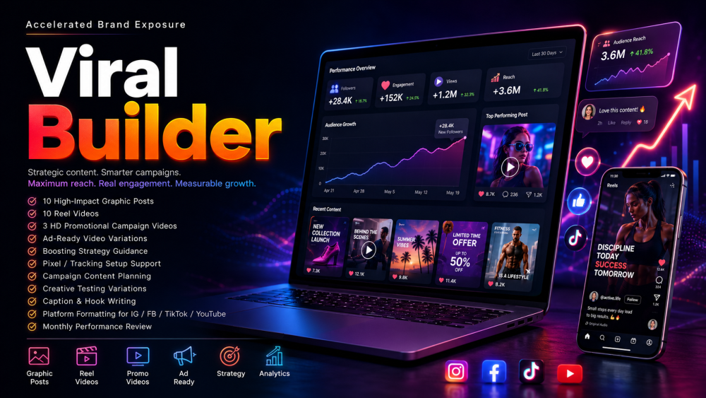 Accelerated Brand Exposure - Viral Builder