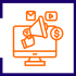 Digital marketing service illustration